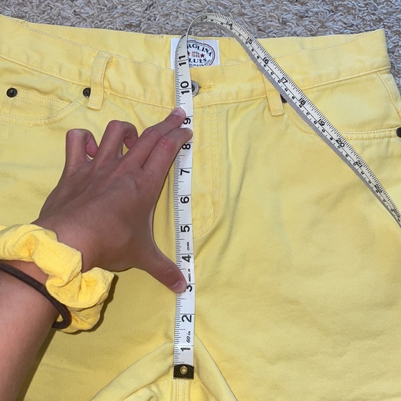 Vintage Yellow Jean Shorts! - Picture 9 of 12